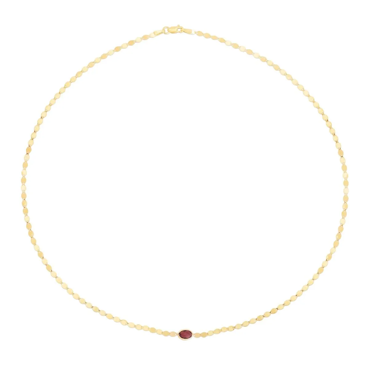 Gemstone Mirror Chain