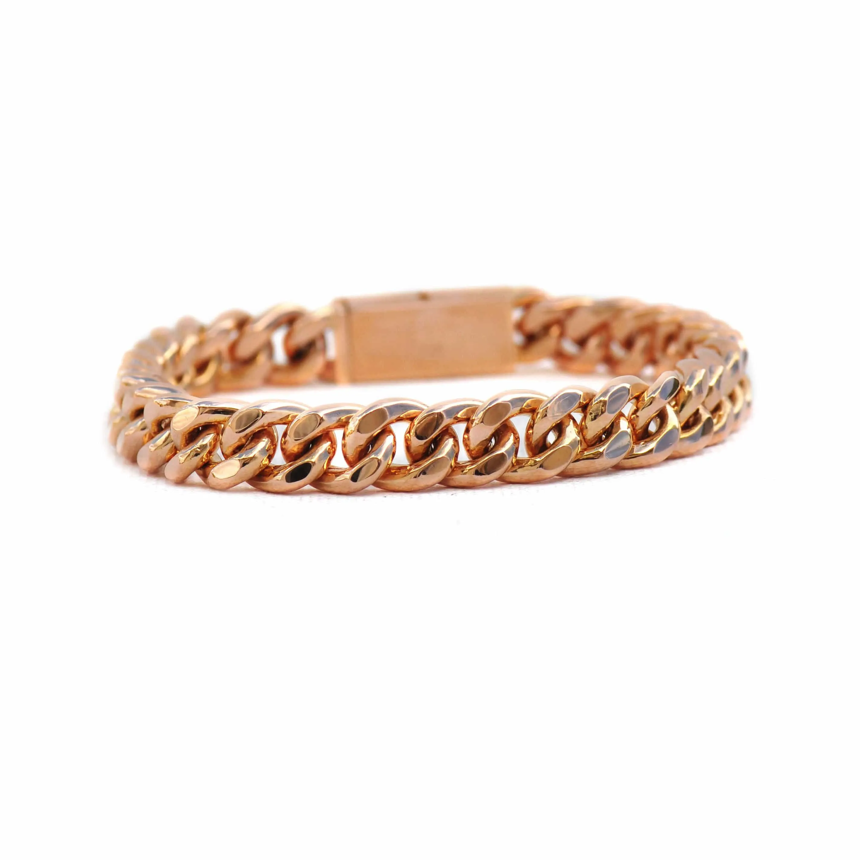 GOLD BRACELET - AIRE CUBAN LINK GOLD BRACELET