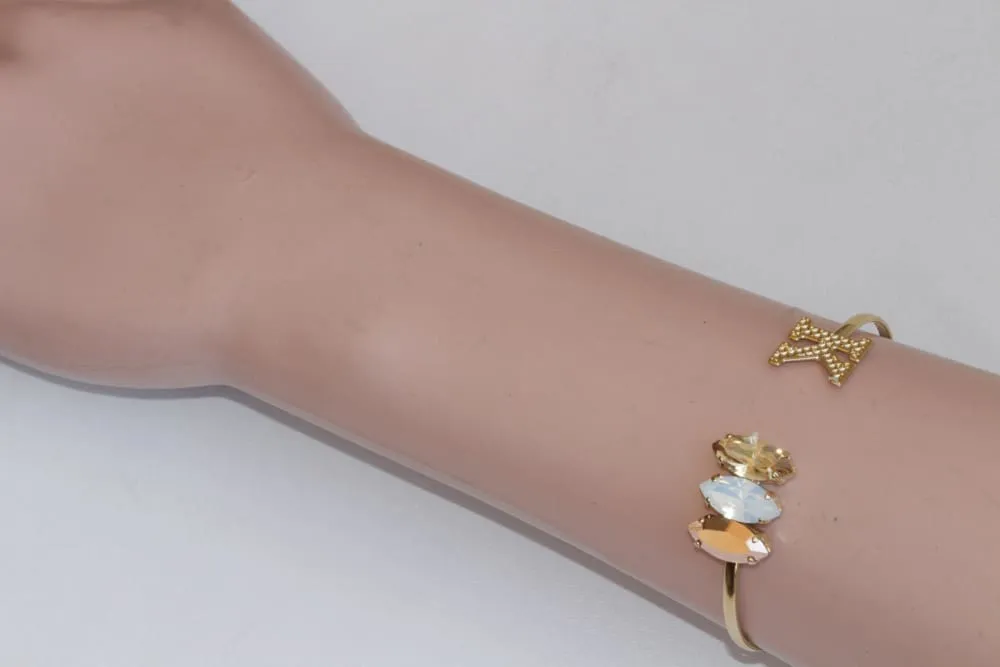 GOLD LETTER BRACELET