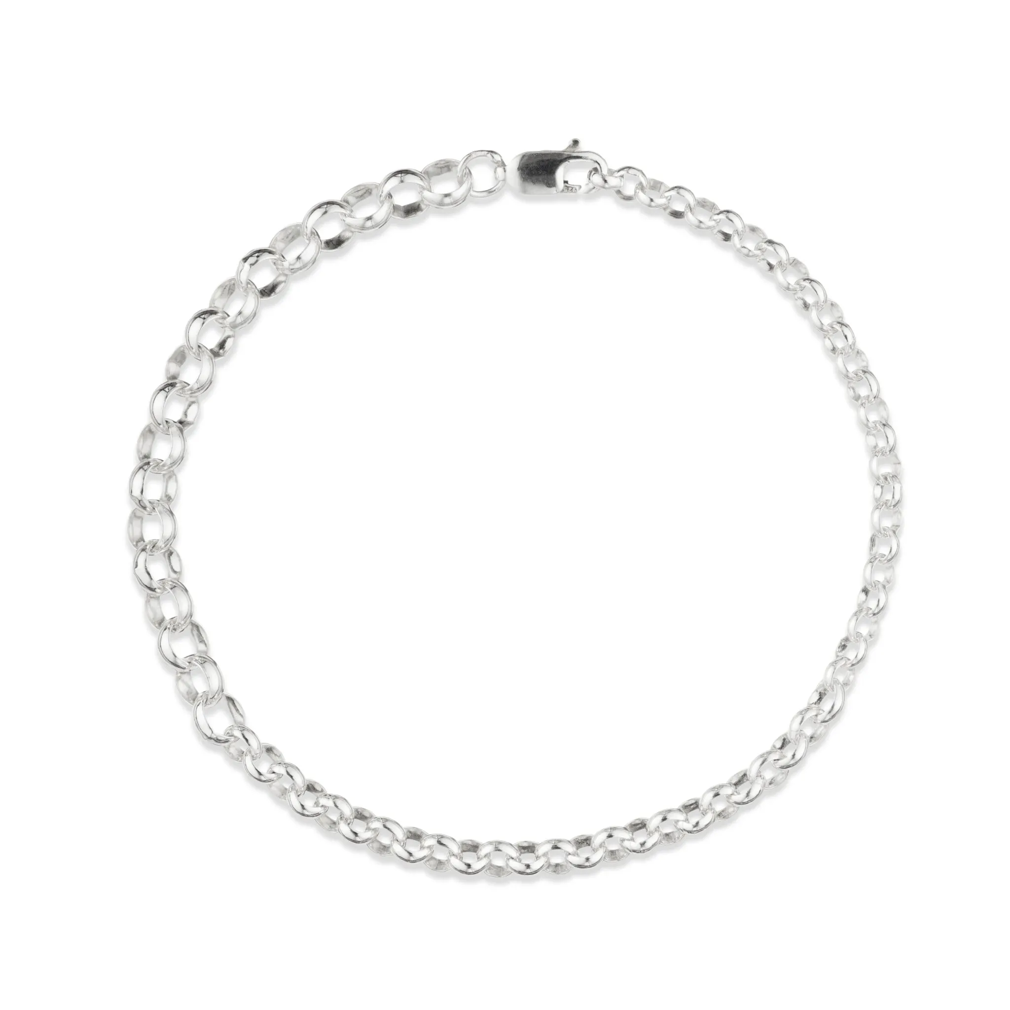 Graduated Bracelet - Sterling Silver