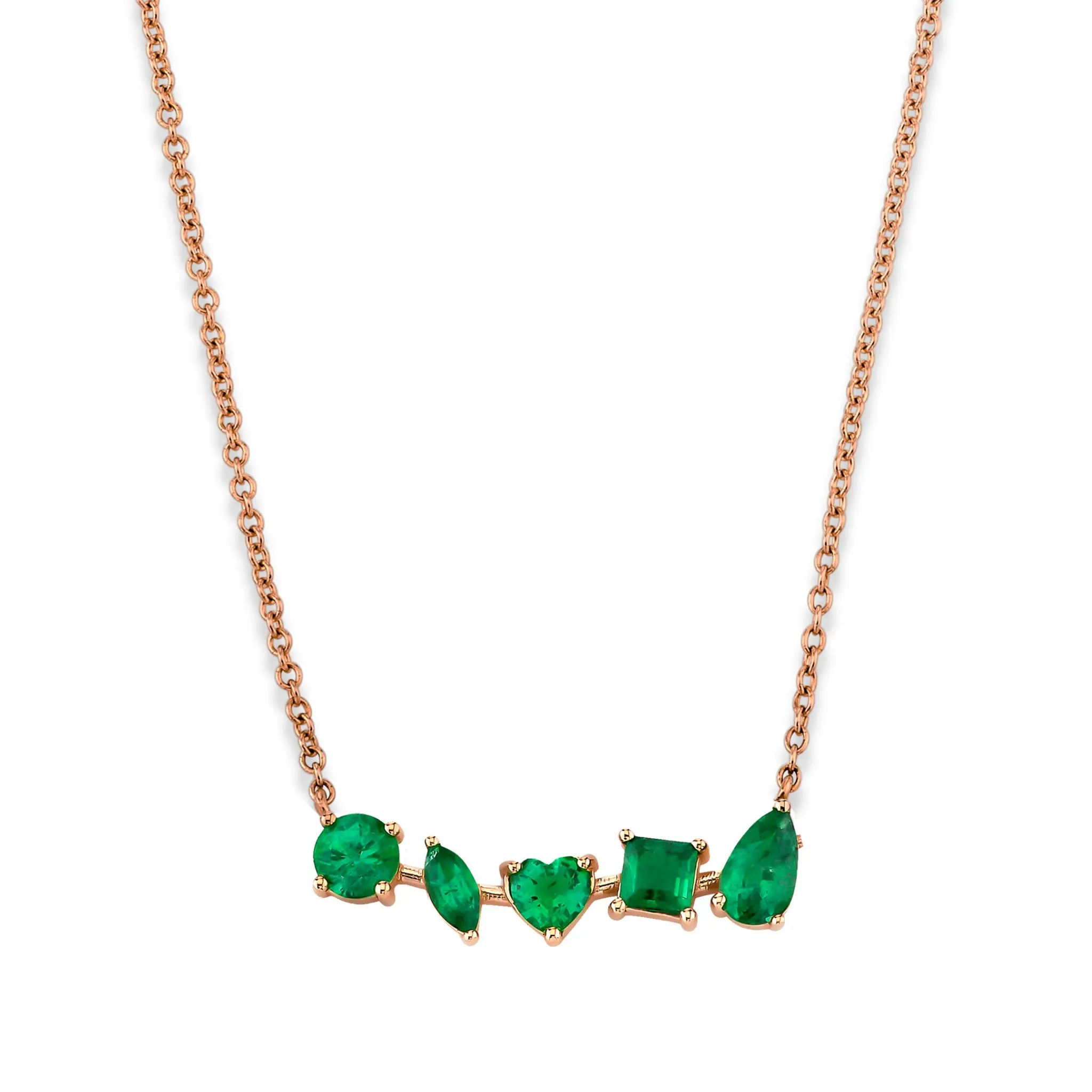 Harmony Emerald Necklace