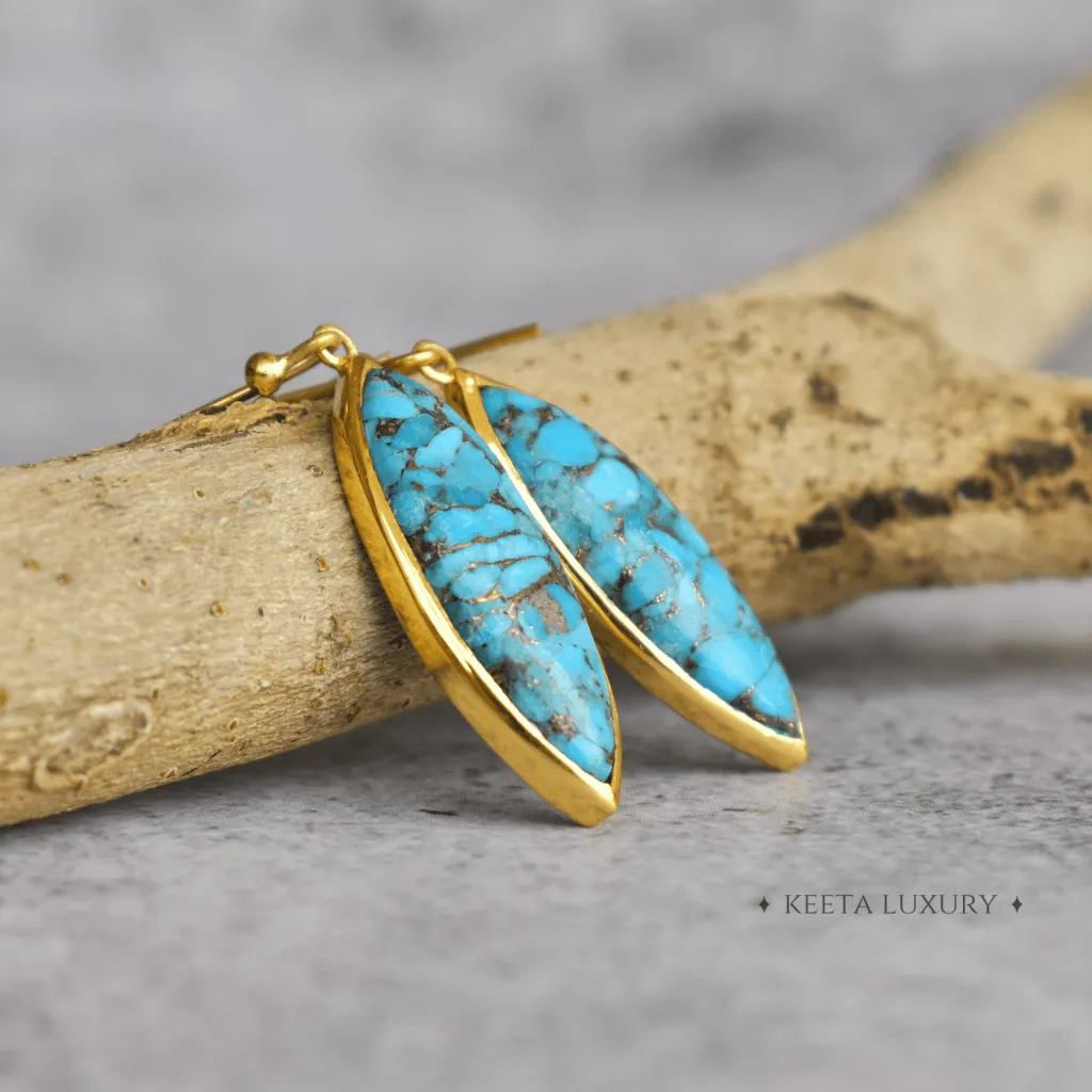 Hypnotic - Turquoise Dangle