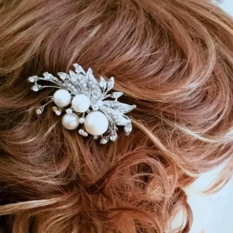 Large Pearl Hair Pin