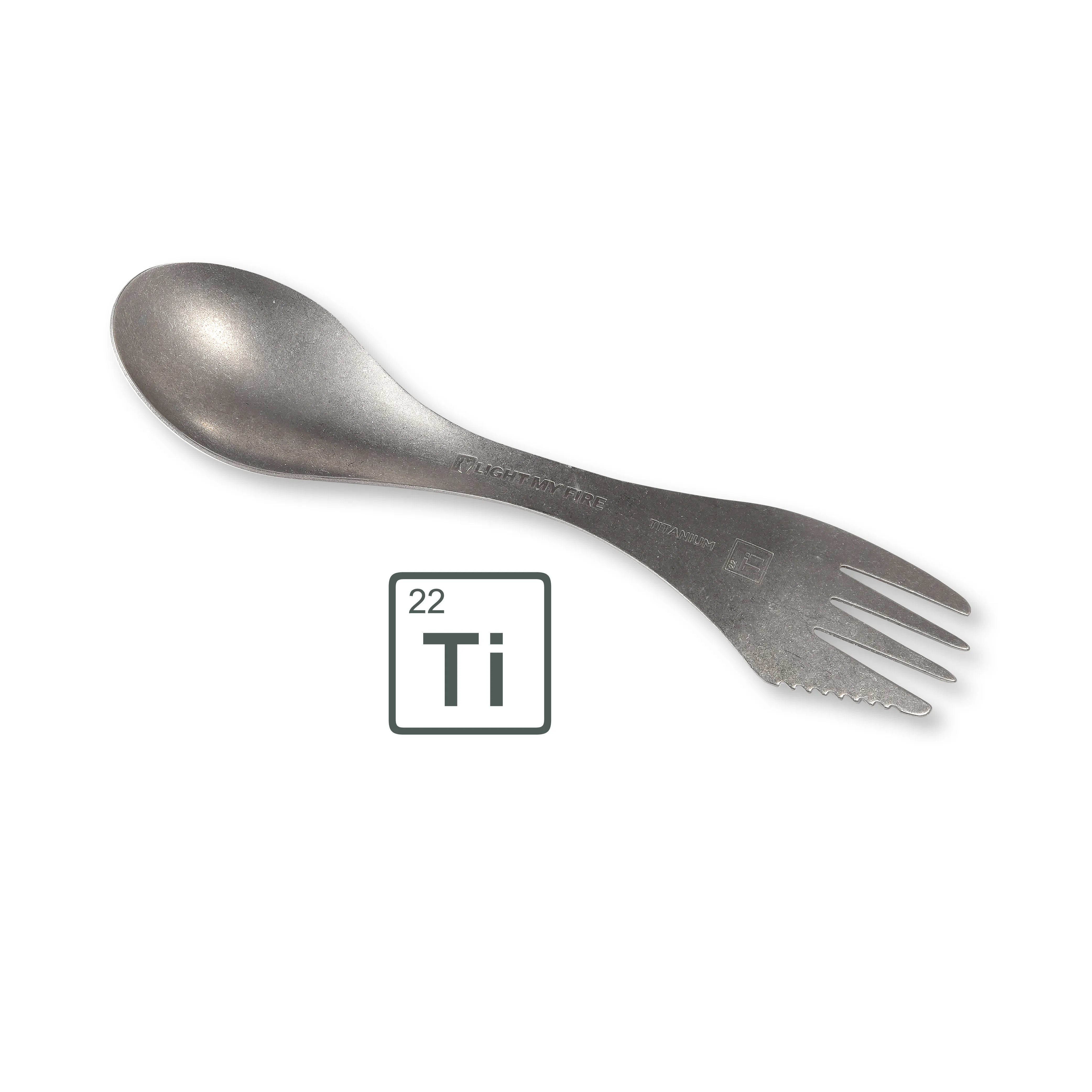 Light My Fire Spork Titanium Titanium | Buy Light My Fire Spork Titanium Titanium here | Outnorth