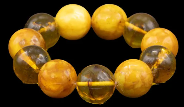 Luxury Baltic Amber & Butterscotch Amber Bracelet