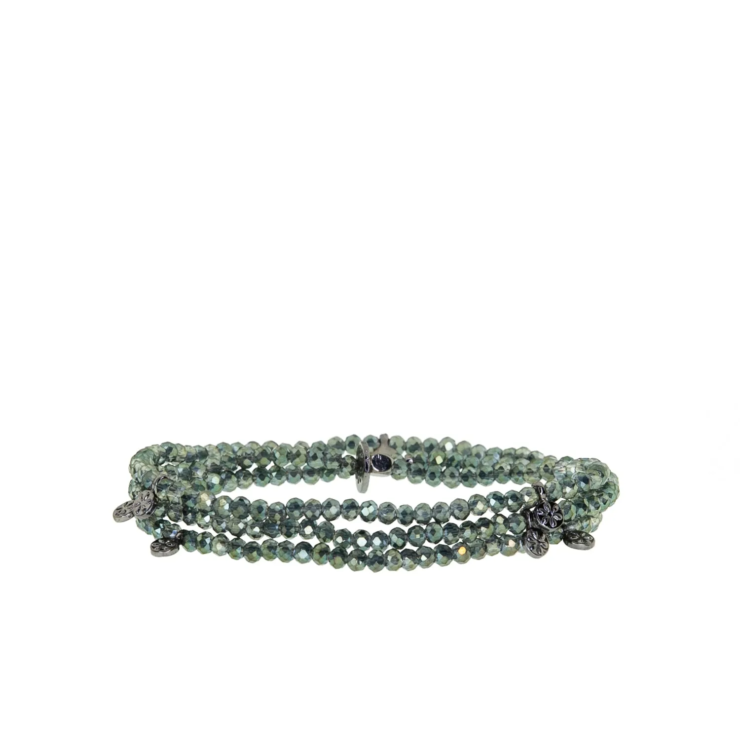 mini disc stretch wrap bracelet