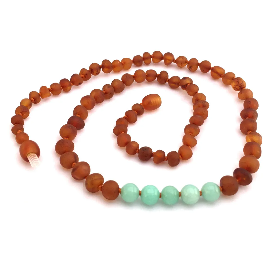 Momma Goose Amber Teething Necklace(3 Styles)