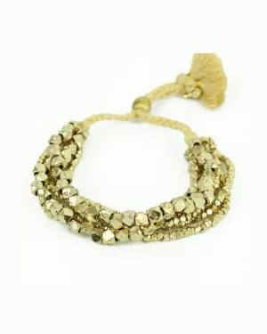 My Doris Gold Multi Strand Bracelet