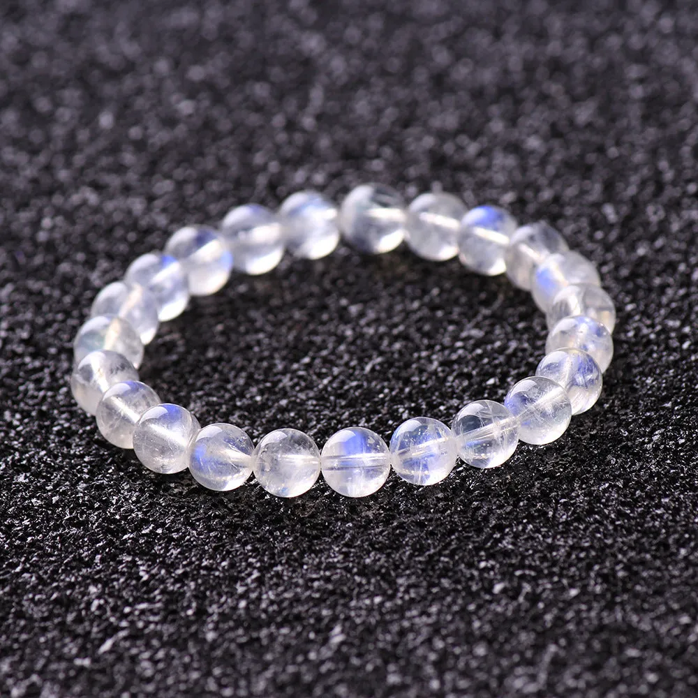 Natural Blue Moonstone Bracelet