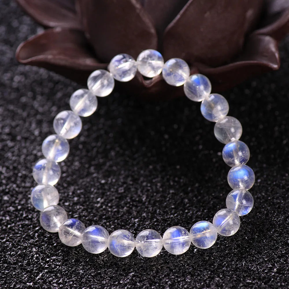 Natural Blue Moonstone Bracelet