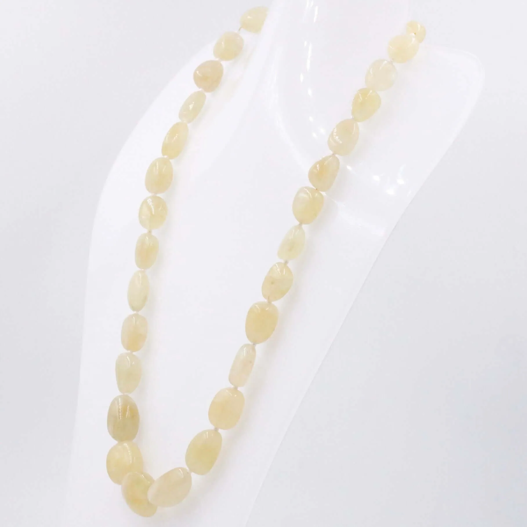 Natural Heliodor Necklace Heliodor Beaded Necklace Yellow Necklace Layered Necklace Long Necklace Indian Necklace SKU 6143195