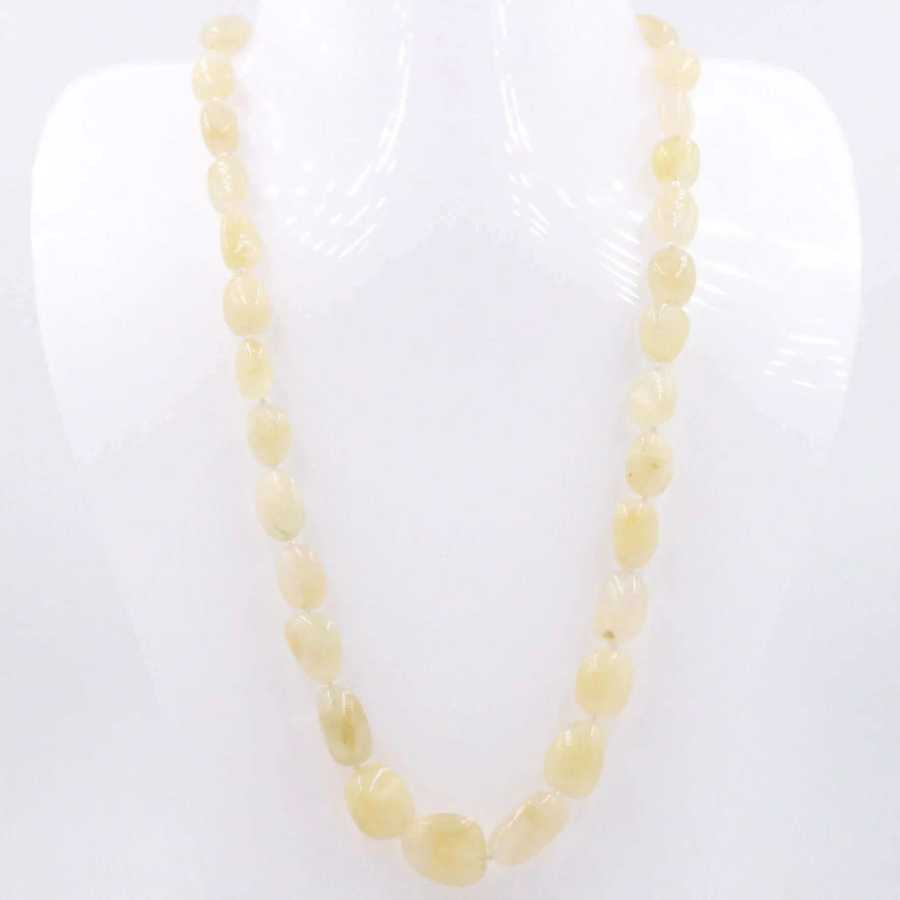 Natural Heliodor Necklace Heliodor Beaded Necklace Yellow Necklace Layered Necklace Long Necklace Indian Necklace SKU 6143195