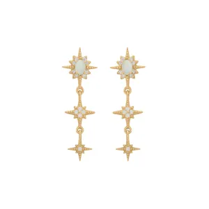 Northstar Opal Drop Earrings