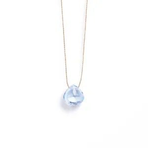 November Topaz Fine Cord Birthstone Necklace