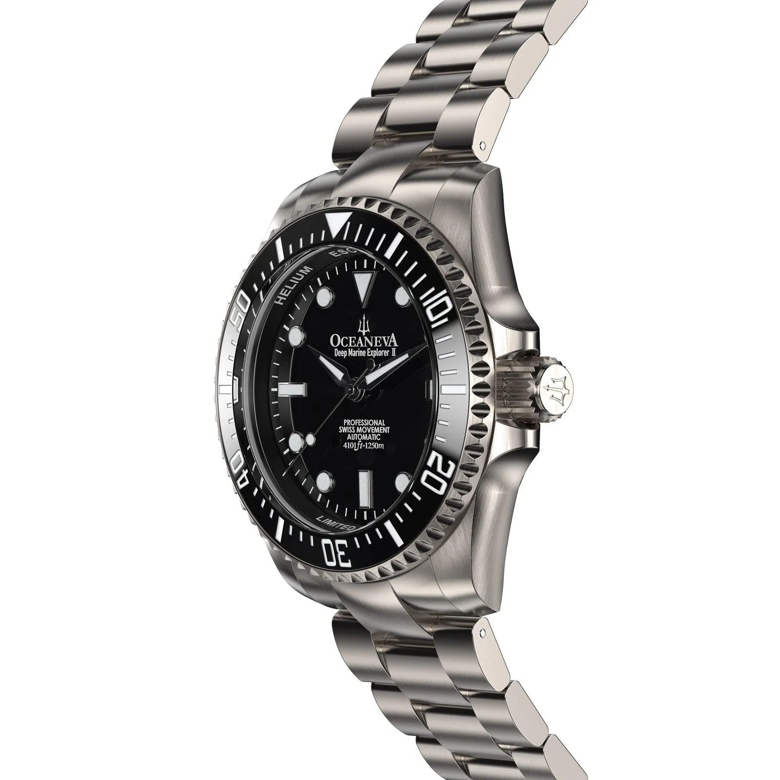 Oceaneva Deep Marine Explorer II - Pro Diver Titanium Limited Edition 1250m