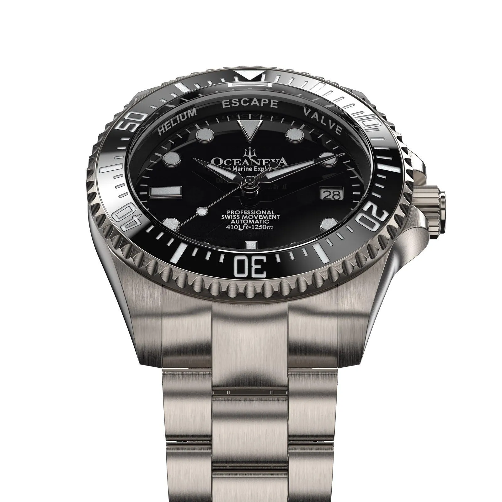 Oceaneva Deep Marine Explorer II - Pro Diver Titanium Limited Edition 1250m