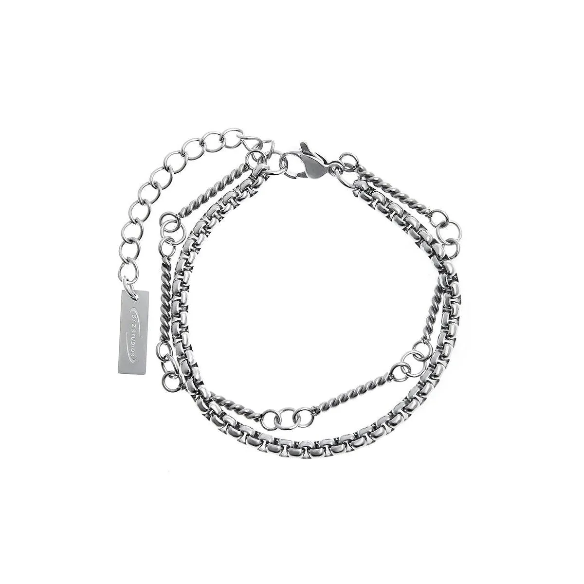 OH Thin Chains Linked Bracelet