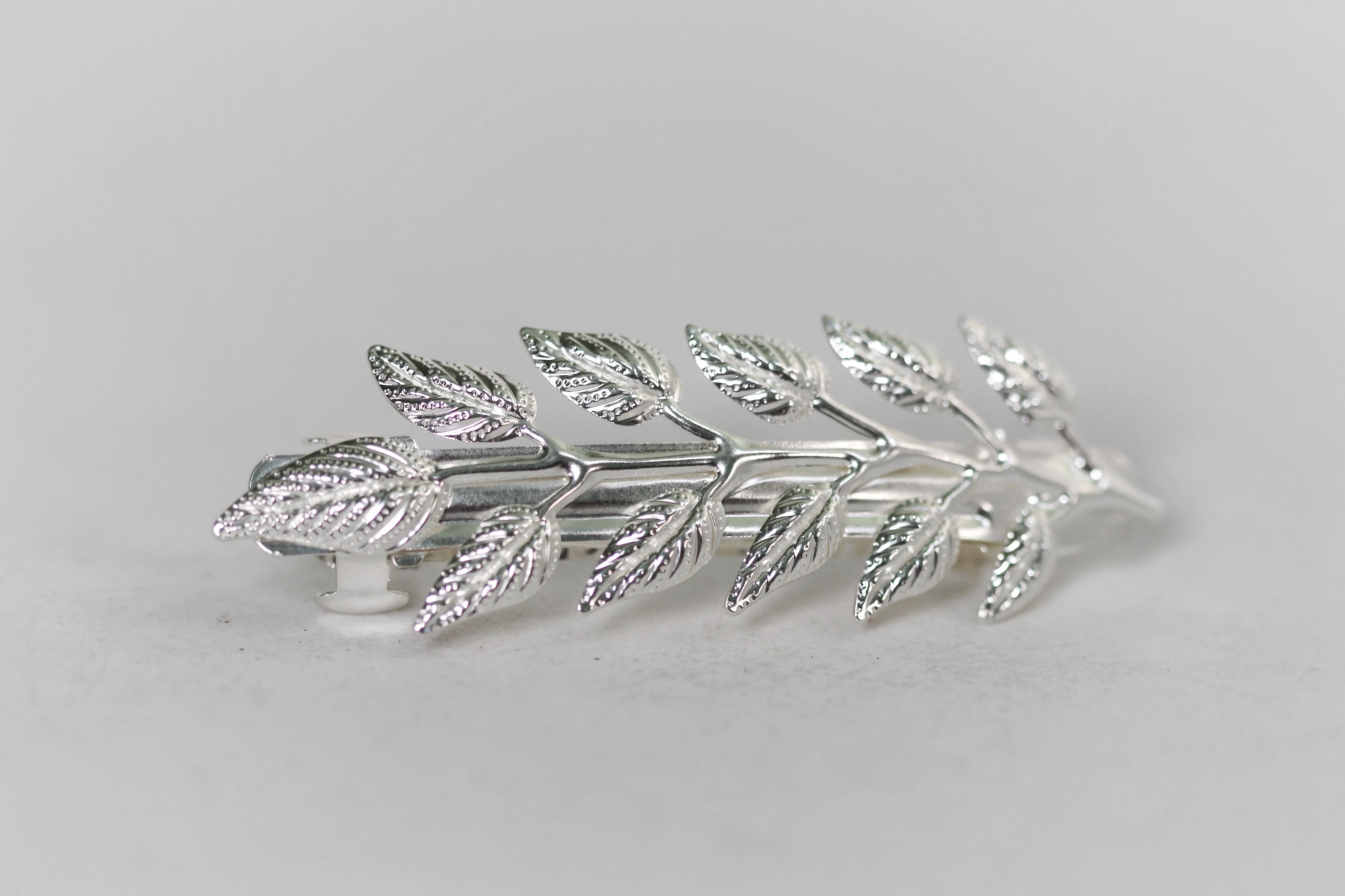 Olive Leaf Barrette