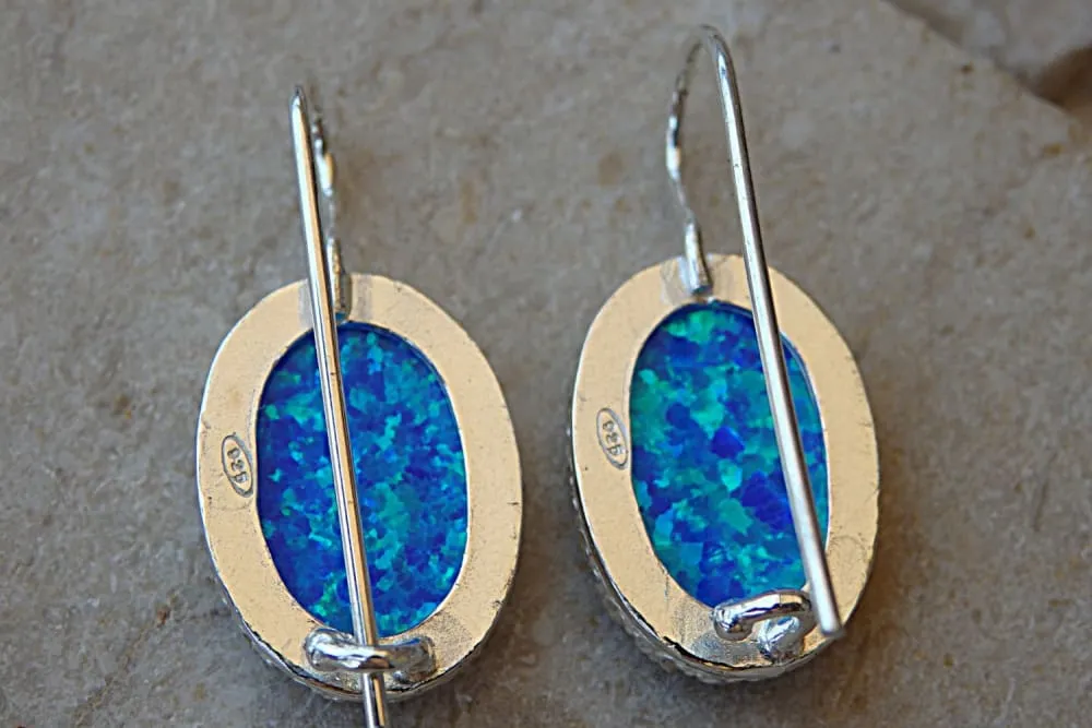 Opal Earrings