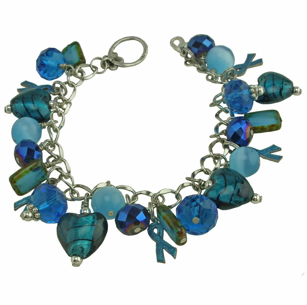 Ovarian Cancer Funky Bracelet