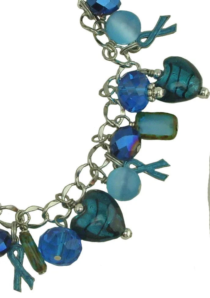 Ovarian Cancer Funky Bracelet