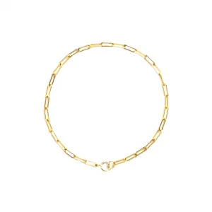 Paperclip Bracelet Gold Filled