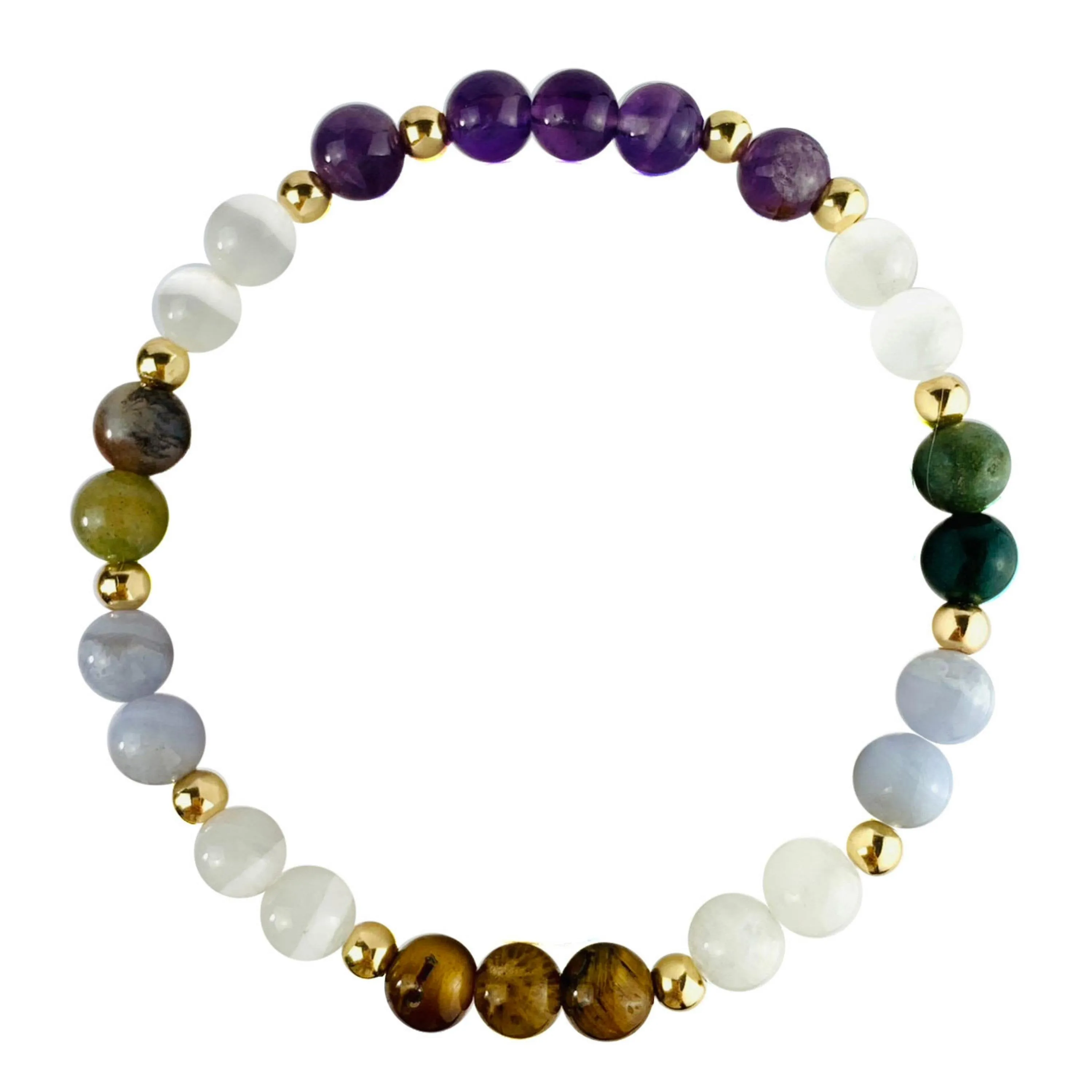 Pisces Zodiac Crystal Bracelet