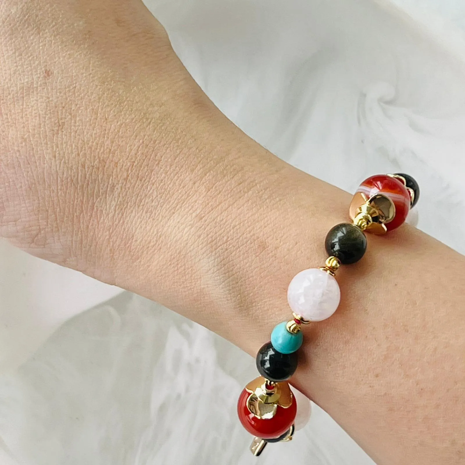 Pocahontas Carnelian GHW Bracelet