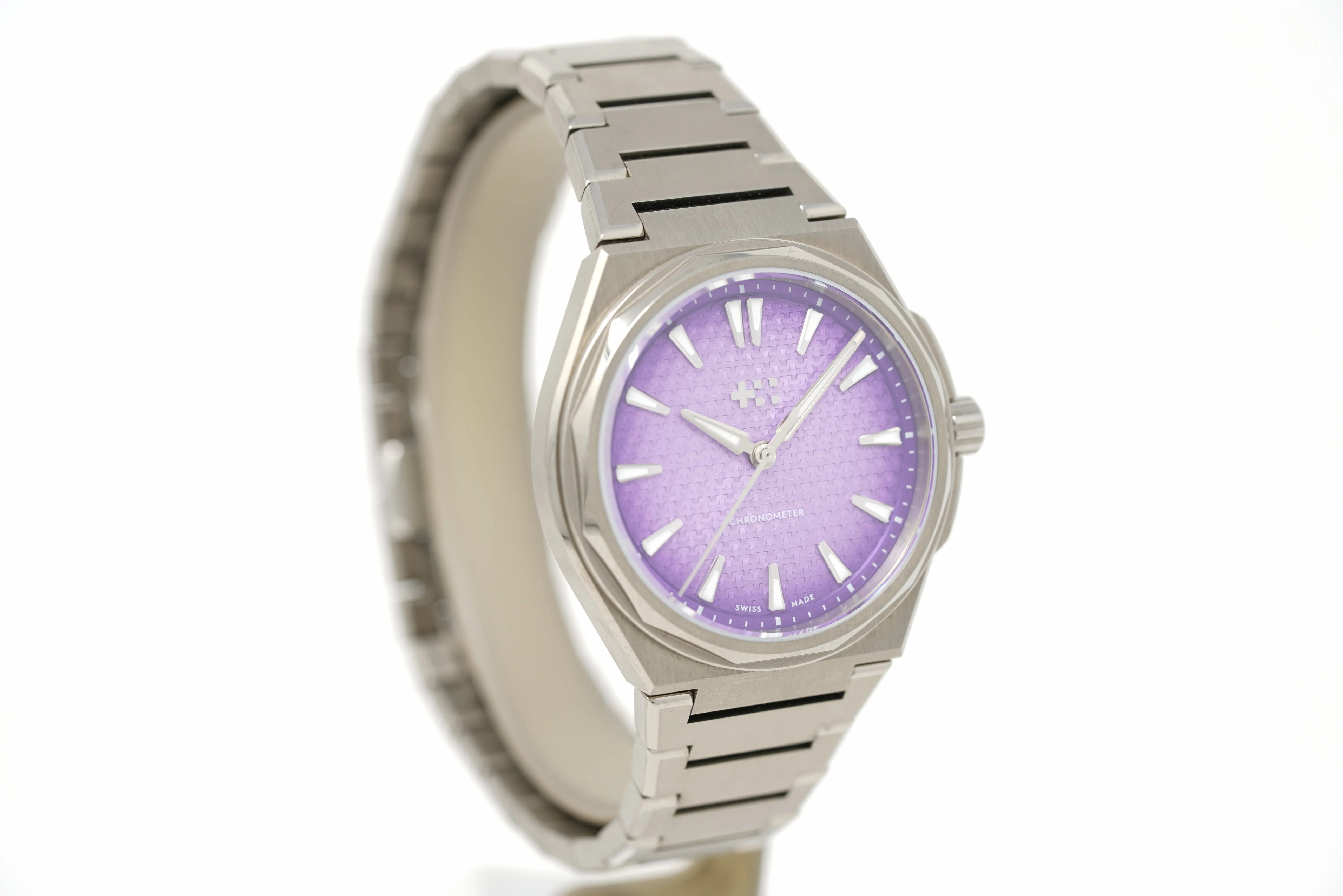 Pre-Owned Christopher Ward C12 The Twelve TI COSC 36mm Cosmic Purple N12-36AHC1-T00P0