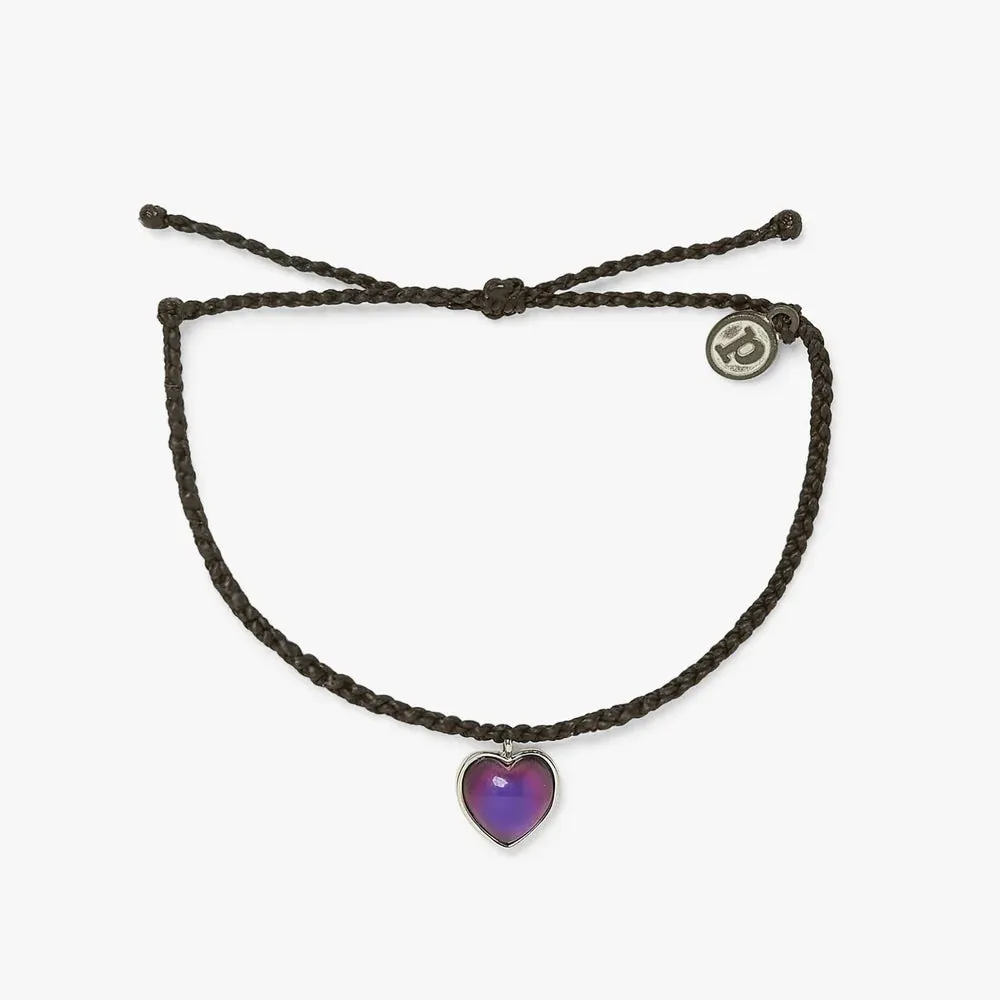 Pura Vida Charm Bracelet - Heart Mood