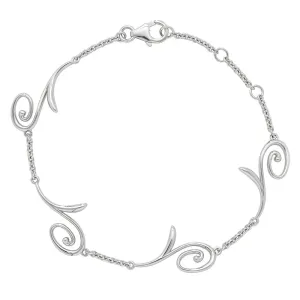 Q Bracelet in Sterling Silver