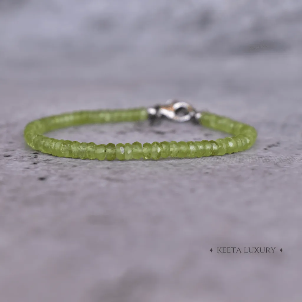 Radiance - Peridot Bracelets