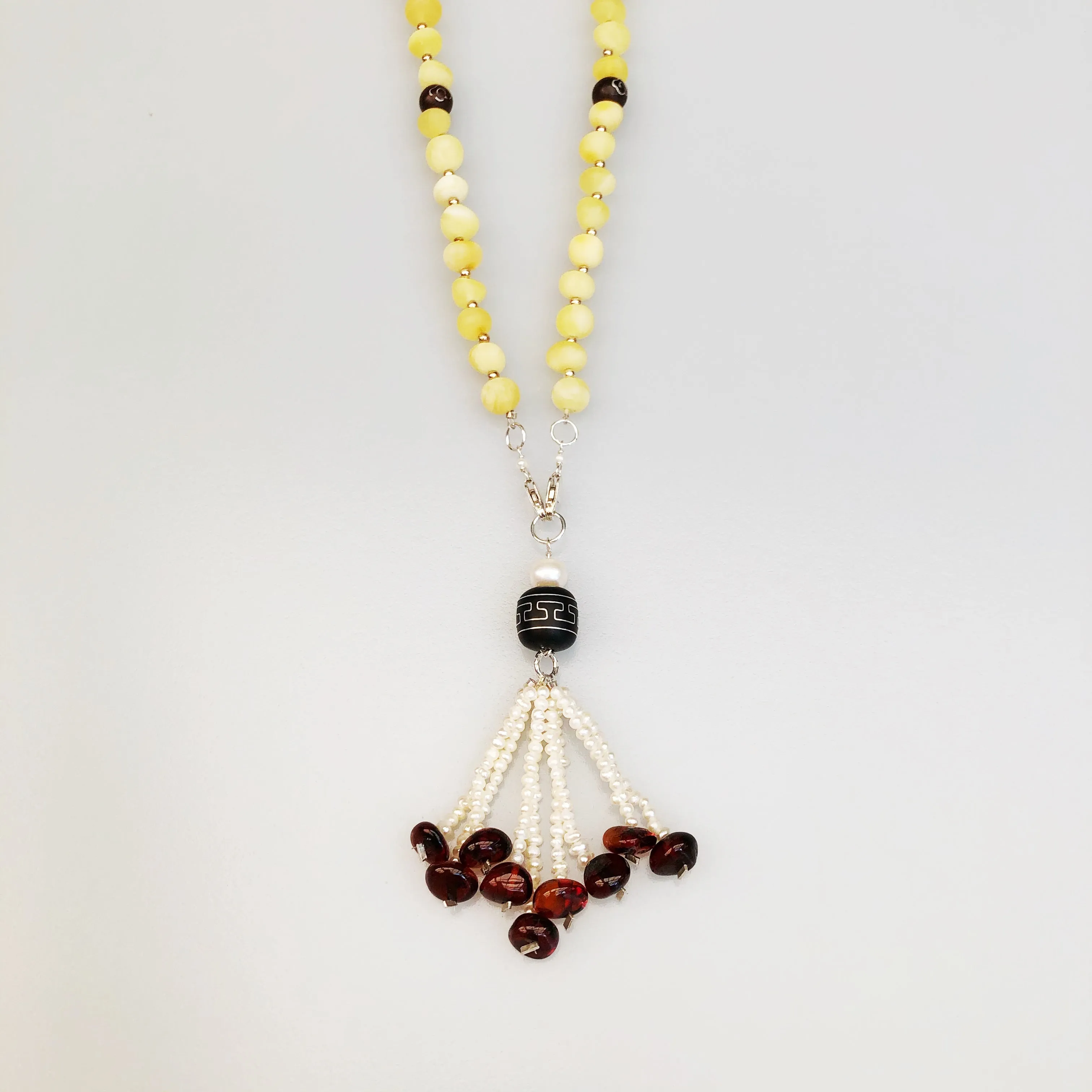 Return to Origin Amber Necklace Set Set