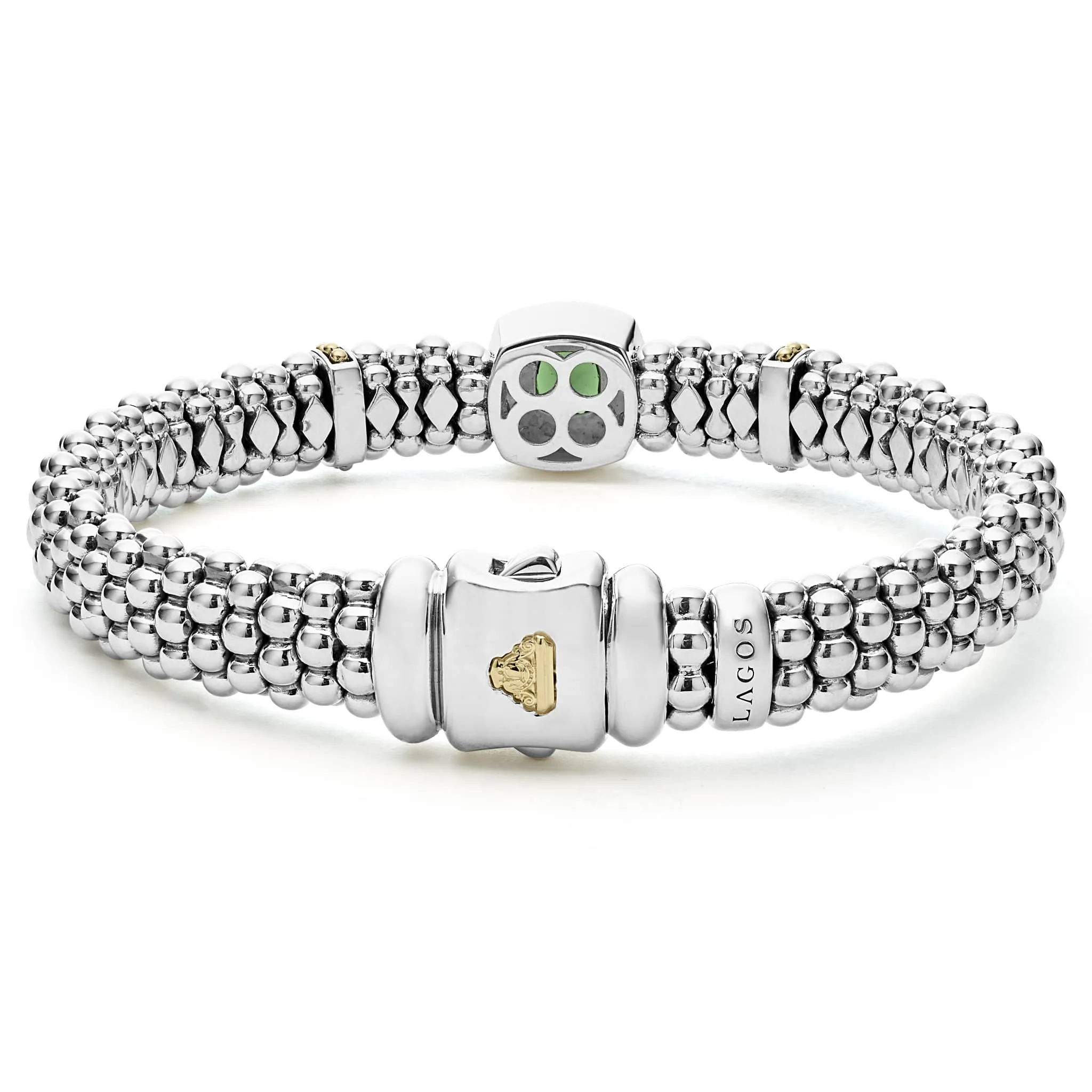 Rittenhouse Peridot Caviar Bracelet | 9mm