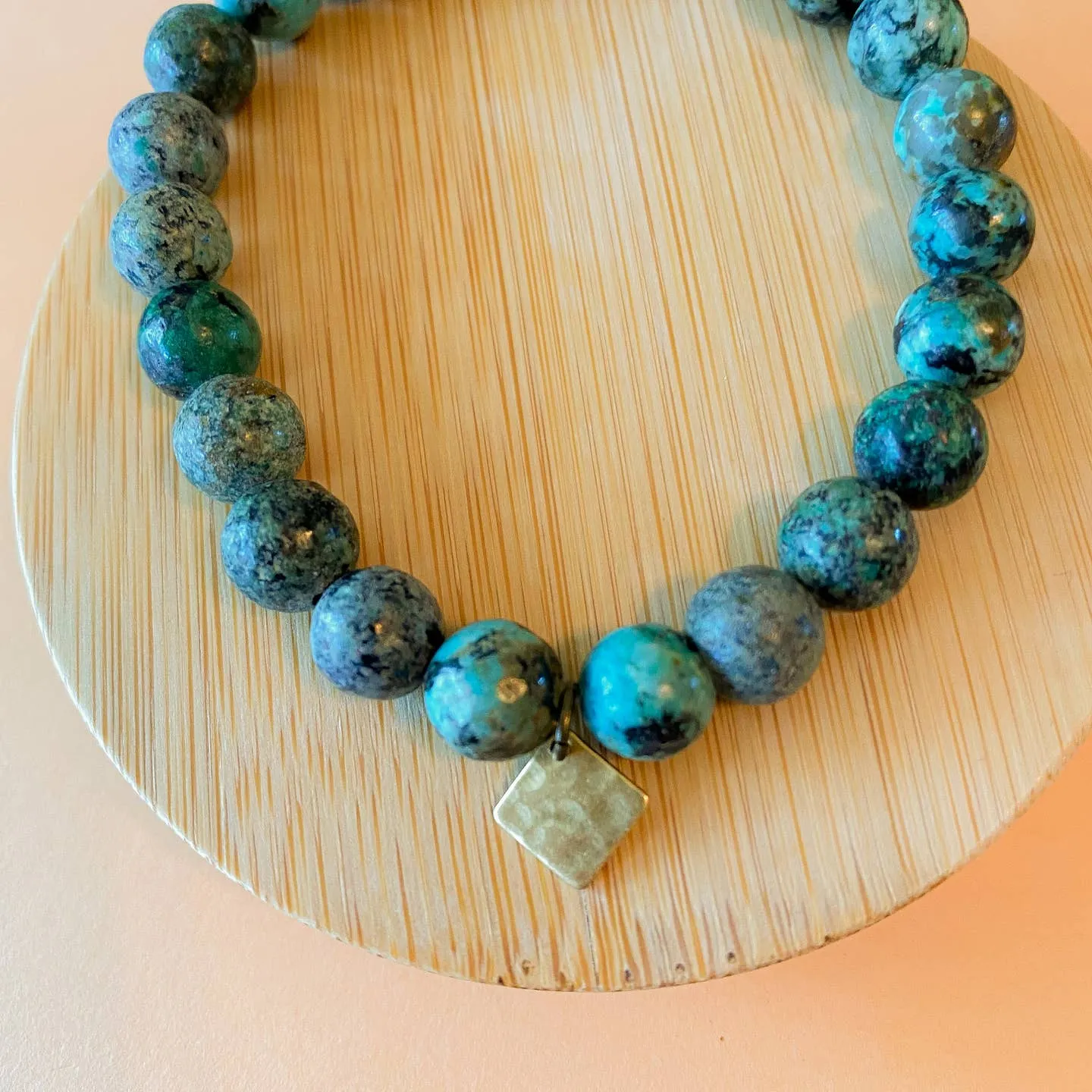 Santore Jewelry Company’s African Turquoise Mala Bracelet