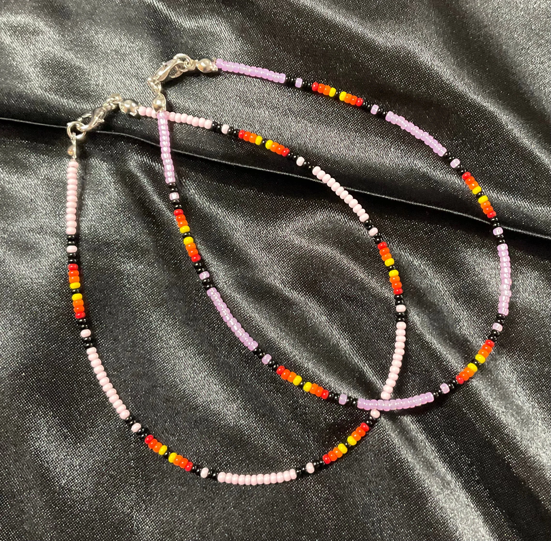 Seed Bead Ankle Bracelets