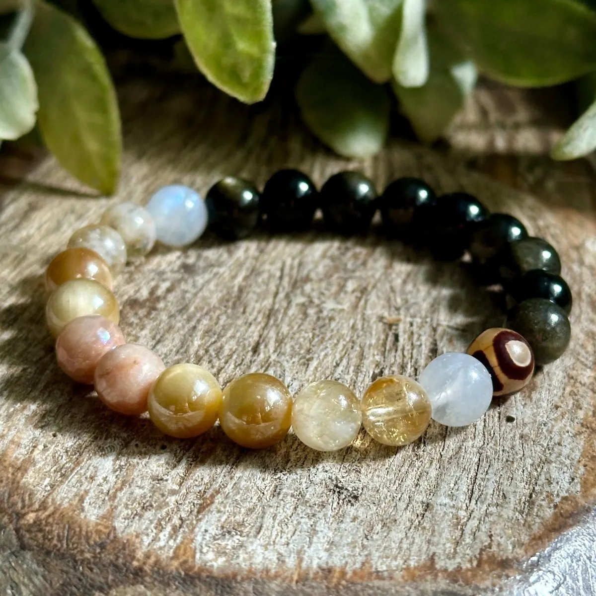 September's Bracelet: Harvest Moon