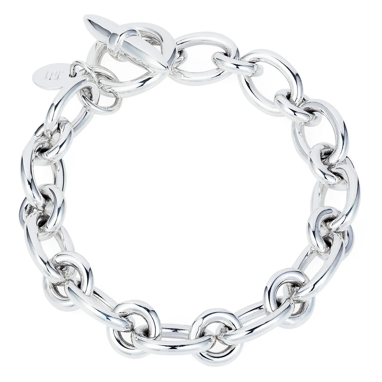 Silver Heavy Joy Everley Bracelet