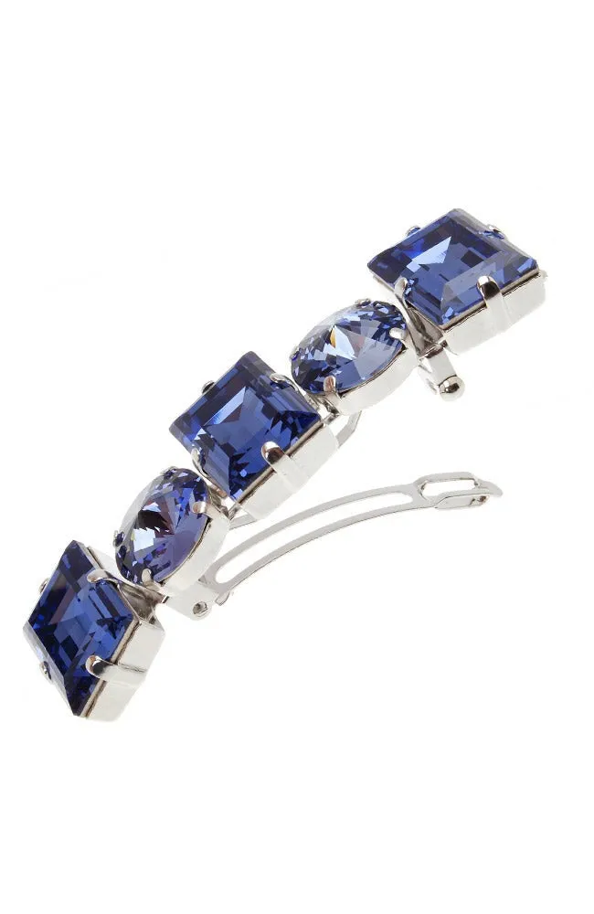 Small Sienna Crystal Barrette