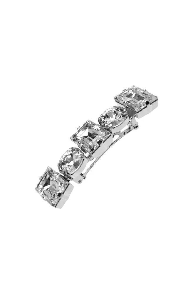 Small Sienna Crystal Barrette