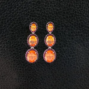 Spessartite Garnet Earrings