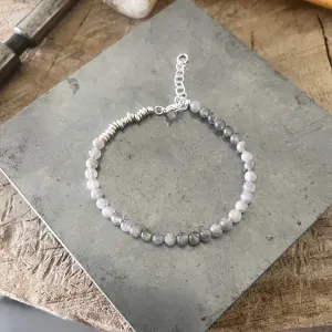 Sterling Stack layering bracelet