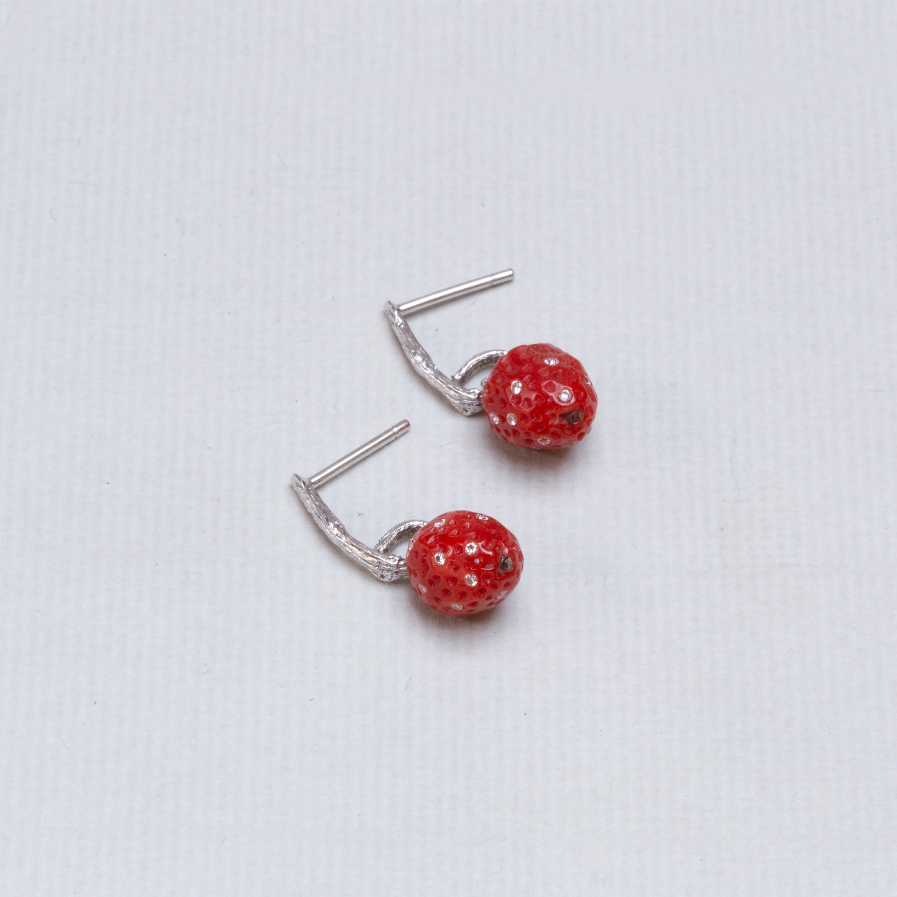 Strawberry Stud Earrings