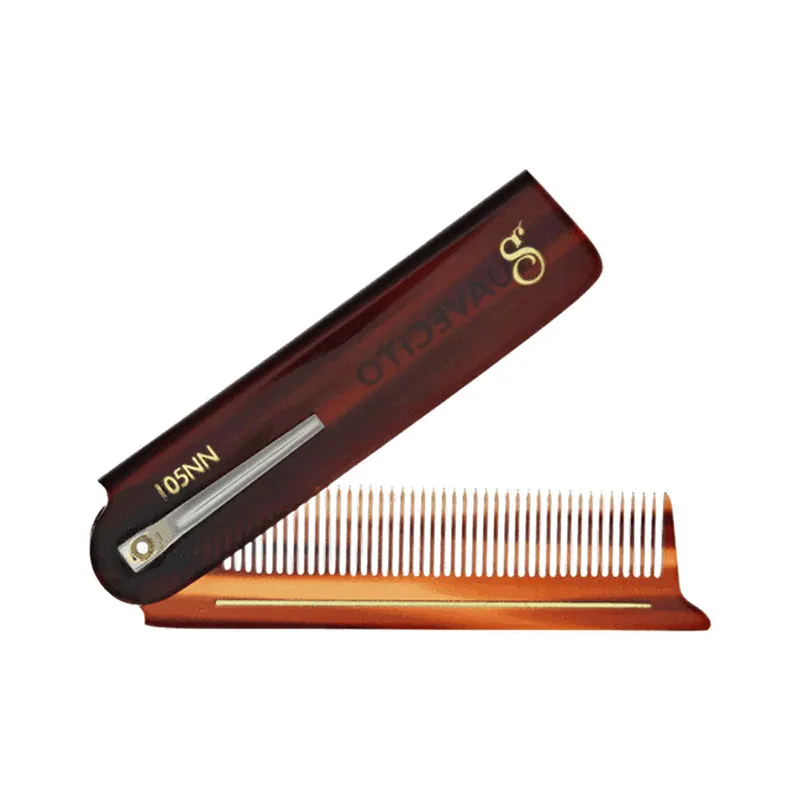 Suavecito - Deluxe Folding Comb, Amber