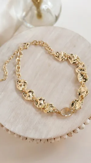 The Gold Stone Necklace