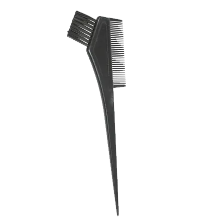 Tint Brush With Comb - Black