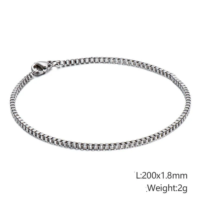 Titanium Steel Fashion Unisex Jewelry Bracelet