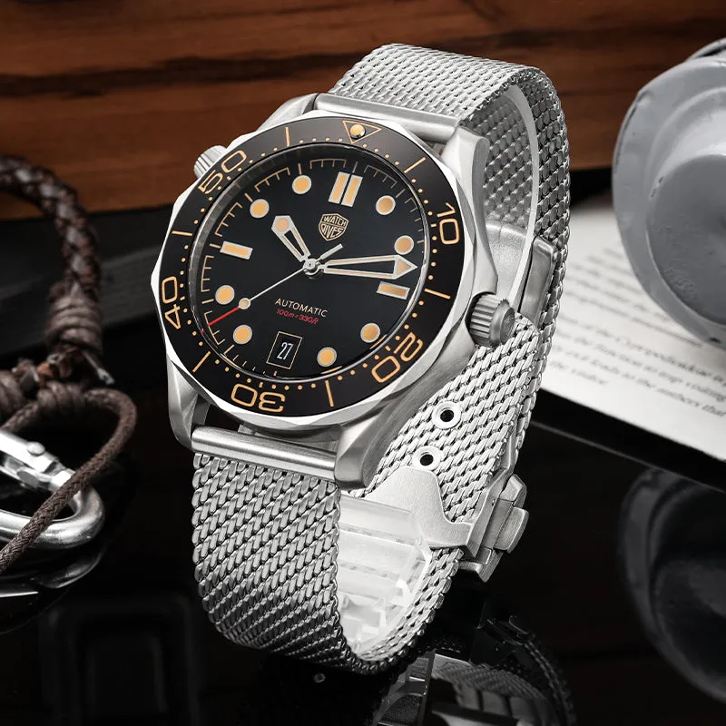 U.S. Warehouse- Watchdives WD007 Titanium NTTD Dive Watch