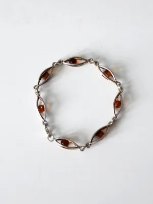 vintage amber bracelet