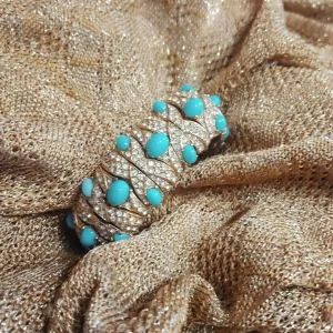 Vintage Ciner Turquoise Bracelet